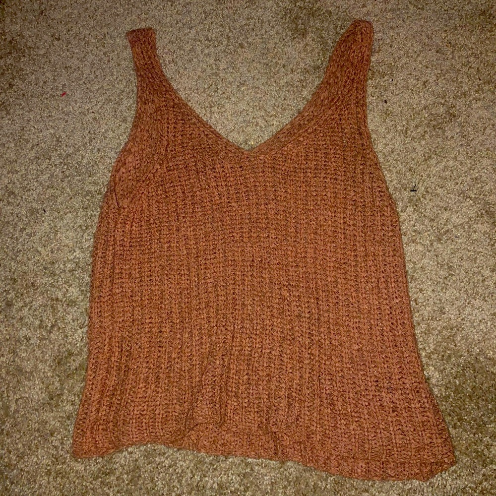 Women knitted tank top
